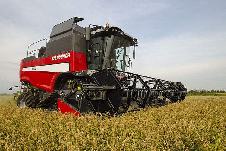 Θεριζοαλωνιστική μηχανή Laverda M410 Rice